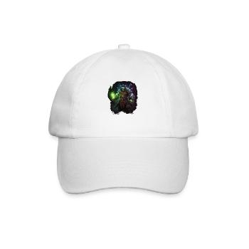 Ork-Zauberer - Baseballkappe - Weiß/Weiß - Vorne
