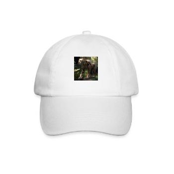 Panter 2 - Baseballkappe - Weiß/Weiß - Vorne