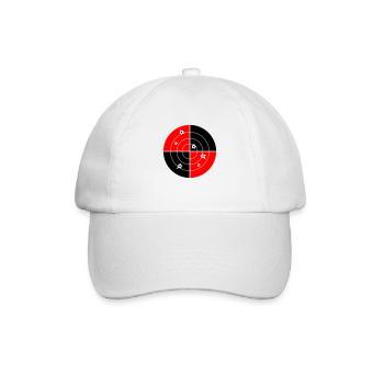 fadenkreuz schuss - Baseballkappe - Weiß/Weiß - Vorne