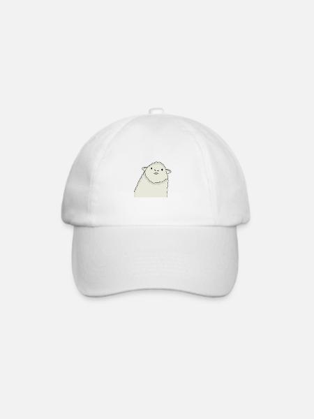 Blaaa sheep - Baseballkappe - Weiß/Weiß
