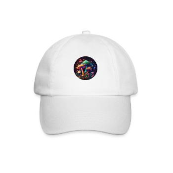 TRIPPY PILZE - Baseballkappe - Weiß/Weiß - Vorne