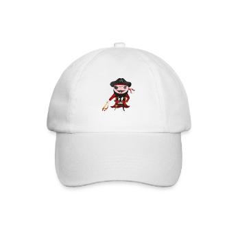 John Plank - Baseballkappe - Weiß/Weiß - Vorne
