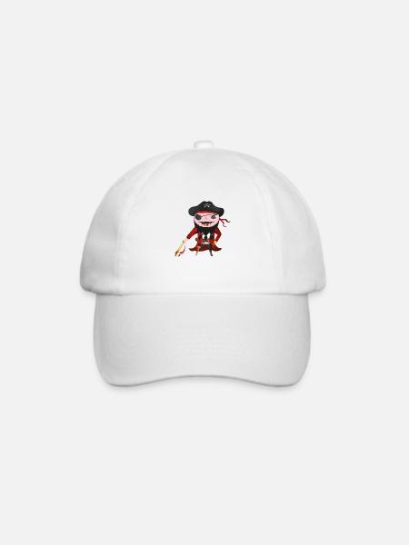 John Plank - Baseballkappe - Weiß/Weiß