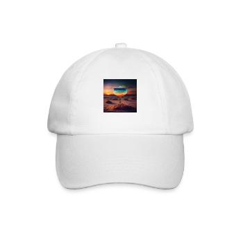 Cocktail 6 Geschenk - Baseballkappe - Weiß/Weiß - Vorne