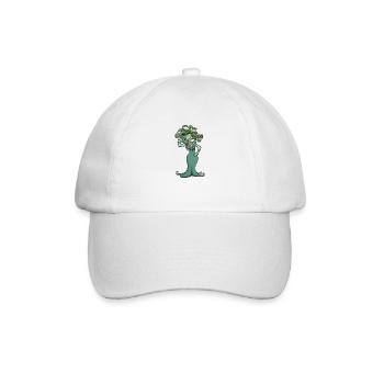 Medusa - Baseballkappe - Weiß/Weiß - Vorne