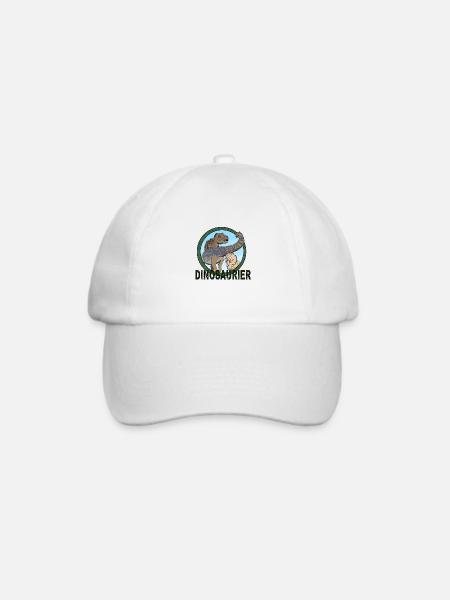 Dinos - Baseballkappe - Weiß/Weiß