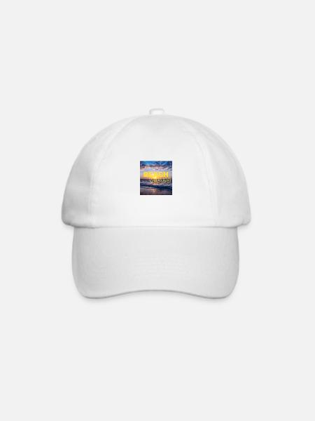 Beach 24 - Baseballkappe - Weiß/Weiß