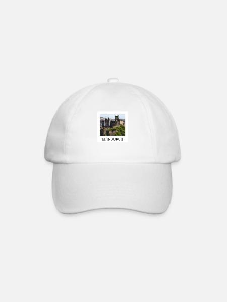 Edinburgh - Baseballkappe - Weiß/Weiß