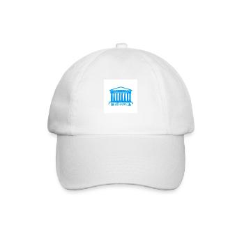 Athen - Baseballkappe - Weiß/Weiß - Vorne