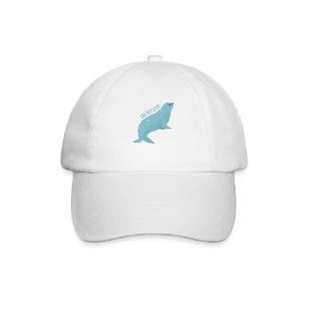 Meerestiere - Baseballkappe - Weiß/Weiß - Vorne