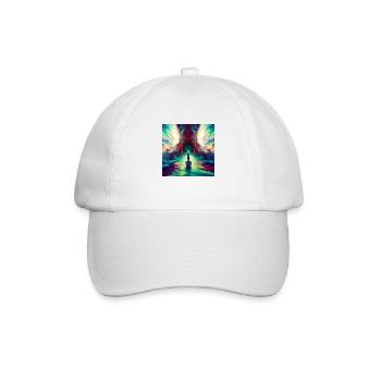 Colorful Inspiration - Baseballkappe - Weiß/Weiß - Vorne