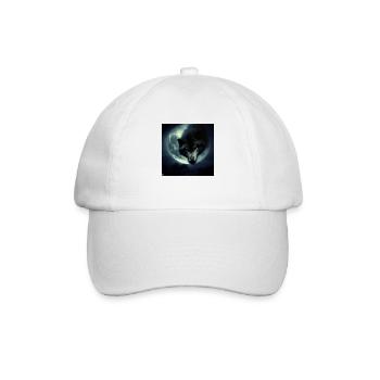 Wolf Moon Mystic 4 - Baseballkappe - Weiß/Weiß - Vorne