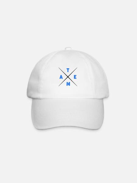 team - Baseballkappe - Weiß/Weiß