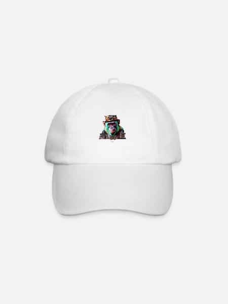 ME Design - Baseballkappe - Weiß/Weiß