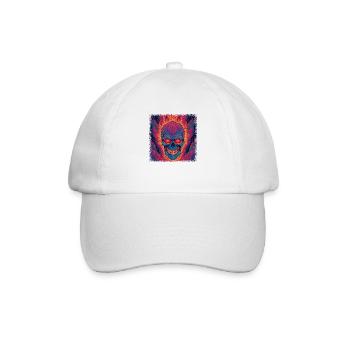 birthday present idea - Baseballkappe - Weiß/Weiß - Vorne