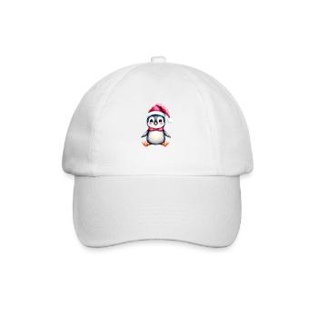 Weihnachten Weihnachtsmütze Geschenk weihnachtlich - Baseballkappe - Weiß/Weiß - Vorne