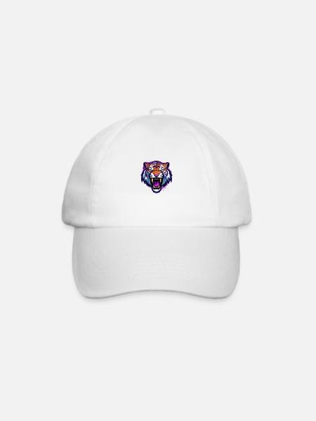 Tiger - Baseballkappe - Weiß/Weiß