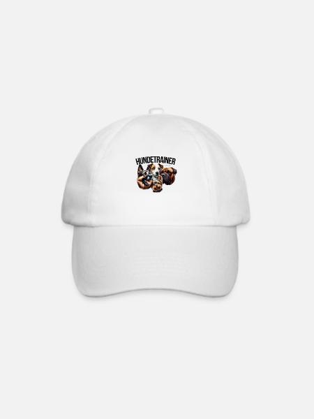 TRAINER - Baseballkappe - Weiß/Weiß