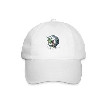 Die nostalgische Fee von FairyBreizh - Baseballkappe - Weiß/Weiß - Vorne