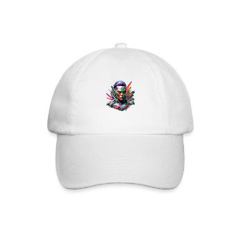 Cyborg - Baseballkappe - Weiß/Weiß - Vorne