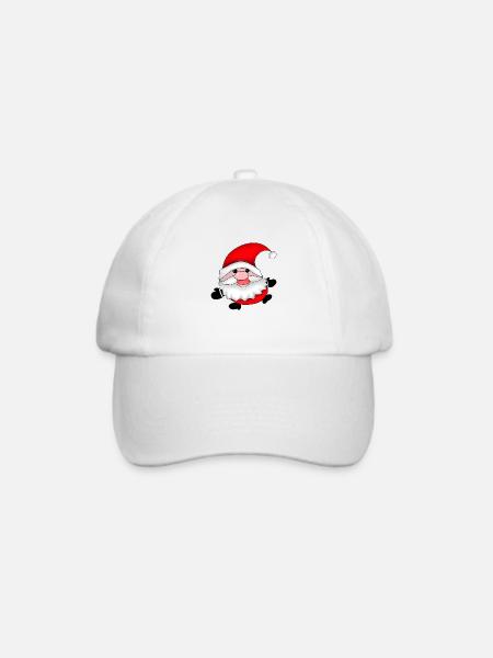 MrWeihnacht - Baseballkappe - Weiß/Weiß
