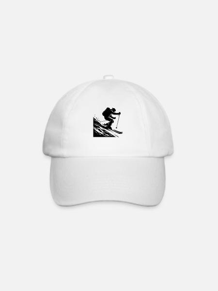 powdern - Baseballkappe - Weiß/Weiß
