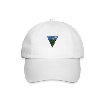 Hupen - Baseballkappe - Weiß/Weiß - Vorne