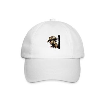 Cowboy - Baseballkappe - Weiß/Weiß - Vorne