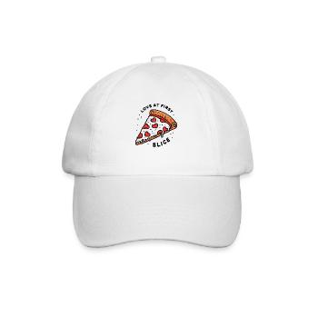 Liebe auf den ersten Blick - Baseballkappe - Weiß/Weiß - Vorne