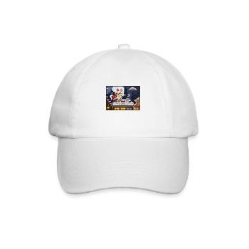 Heiliger Nikolaus am 5. Dezember - Baseballkappe - Weiß/Weiß - Vorne