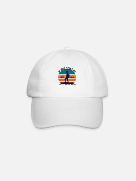 Trevel NOW - Baseballkappe - Weiß/Weiß