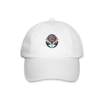 Carpe Diem - Baseballkappe - Weiß/Weiß - Vorne