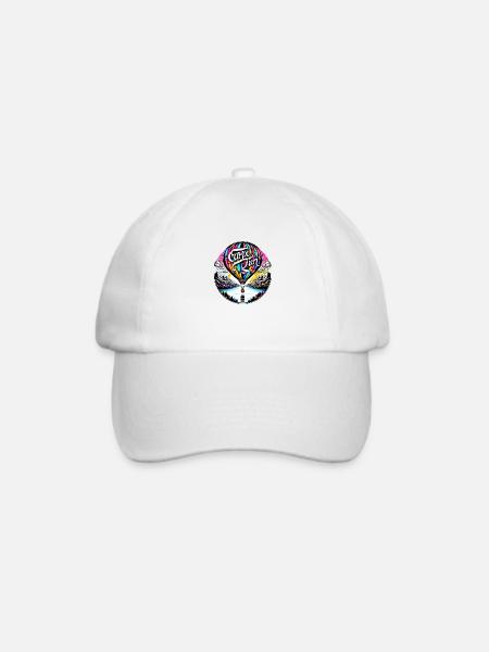 Carpe Diem - Baseballkappe - Weiß/Weiß