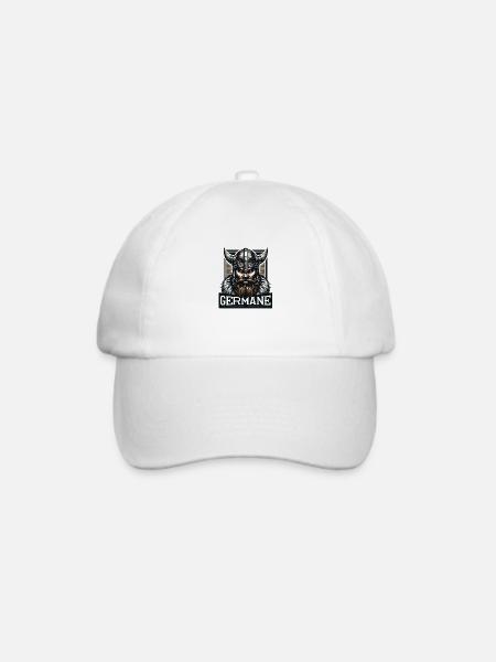 GERMANE - Baseballkappe - Weiß/Weiß