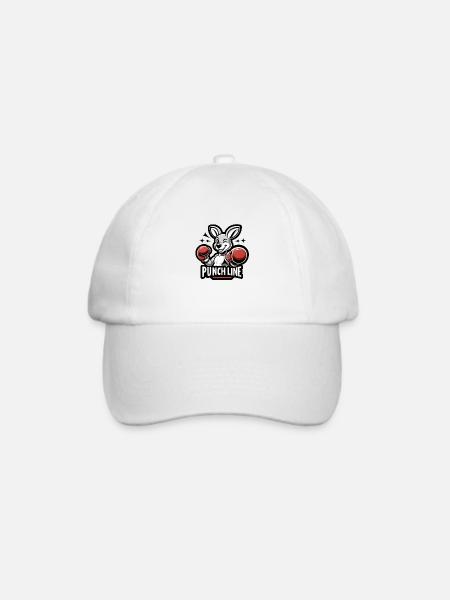 Punch Line - Baseballkappe - Weiß/Weiß