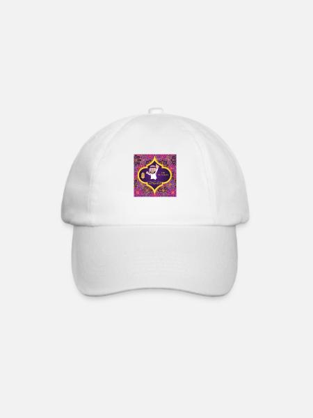 Ramadan, Eid Mubarak - Baseballkappe - Weiß/Weiß