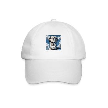 Mythos Zeus - Baseballkappe - Weiß/Weiß - Vorne