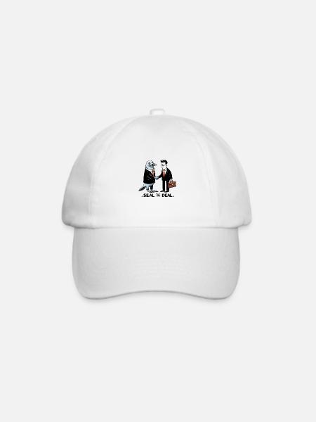 Seal The Deal - Baseballkappe - Weiß/Weiß