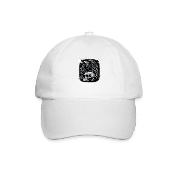 Wächter der Verlorenen - Baseballkappe - Weiß/Weiß - Vorne