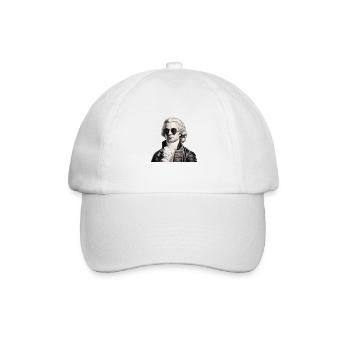 Mozart Vibes - Baseballkappe - Weiß/Weiß - Vorne