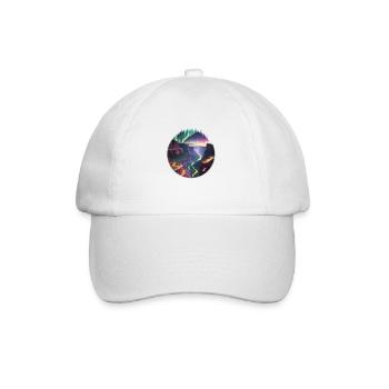 Neue Welt - Baseballkappe - Weiß/Weiß - Vorne