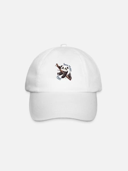 Snooze Masters vereinigt euch! - Baseballkappe - Weiß/Weiß