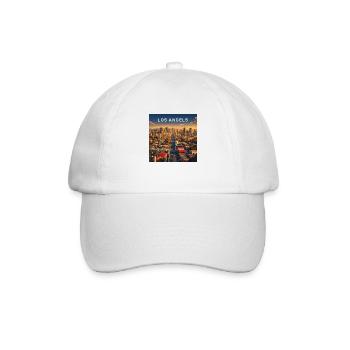 Los Angeles - Baseballkappe - Weiß/Weiß - Vorne