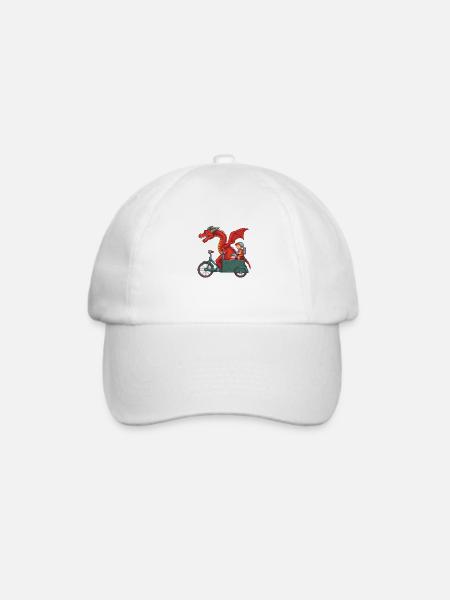 Fantasy Ride Pixel - Baseballkappe - Weiß/Weiß