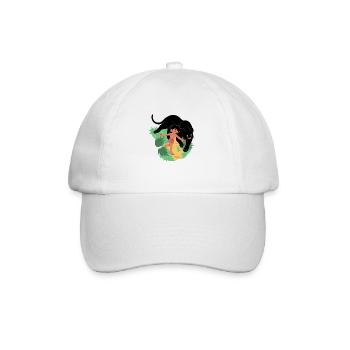 Jungle Book friends - Baseballkappe - Weiß/Weiß - Vorne