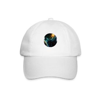 Das Universum ist Faszination und Inspiration - Baseballkappe - Weiß/Weiß - Vorne
