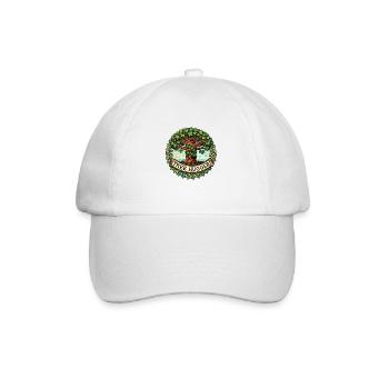 Baum-Umarmer - Baseballkappe - Weiß/Weiß - Vorne