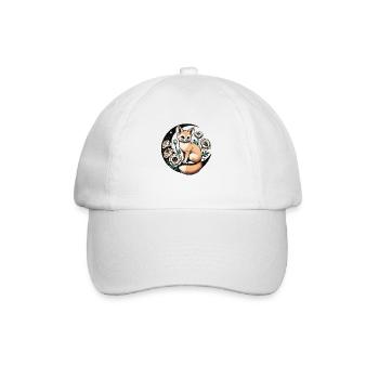 Fennek - Baseballkappe - Weiß/Weiß - Vorne