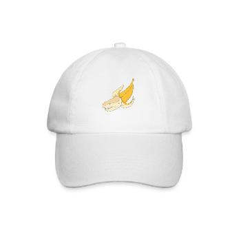 bananashark - Baseballkappe - Weiß/Weiß - Vorne