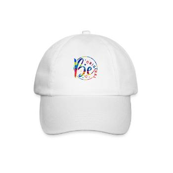 Seien Sie original Vektor Design Symbol Retro Zitat Etikett - Baseballkappe - Weiß/Weiß - Vorne